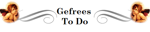 Gefrees 
To Do